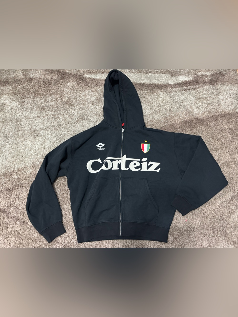 Corteiz zip up hoodie
